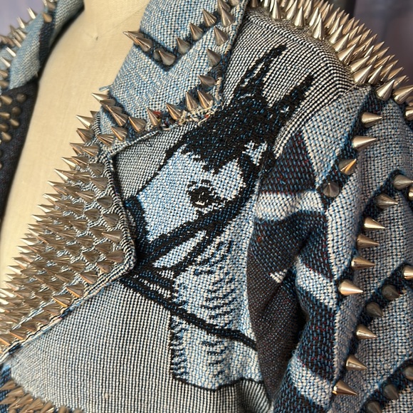 One of a kind studded western jacket - Picture 4 of 6